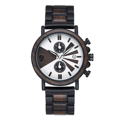 Special Design Wrist Quartz Watch With Steel Strap