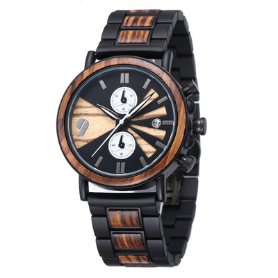 Special Design Wrist Quartz Watch With Steel Strap