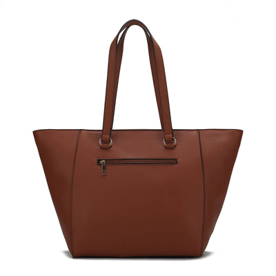 Alexandra Vegan Leather Women Tote Handbag with Wallet